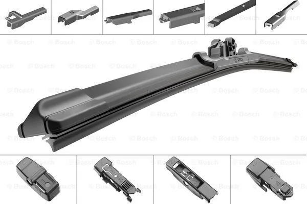 Щетка ст/очист 530mm BOSCH (бескаркас+любой крепеж)