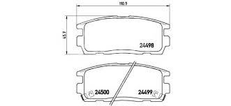 Колодки торм CHEVROLET CAPTIVA/OPEL ANTARA зад KASHIYAMA GDB1716