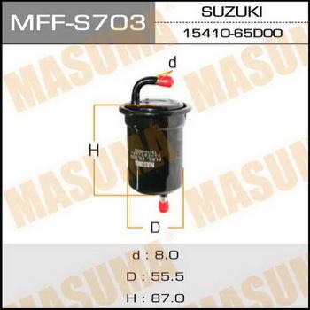 Фильтр топл MAZDA 626 MASUMA WK614/17