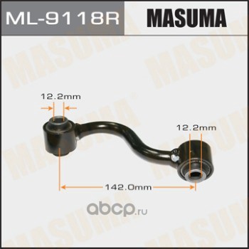 Стойка стаб NISSAN QASQAI J10/J11/X-TRAIL T31/T32 зад прав MASUMA