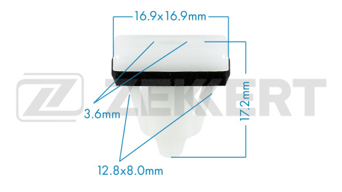 Пистон HYUNDAI/KIA ZEKKERT (молдингов)