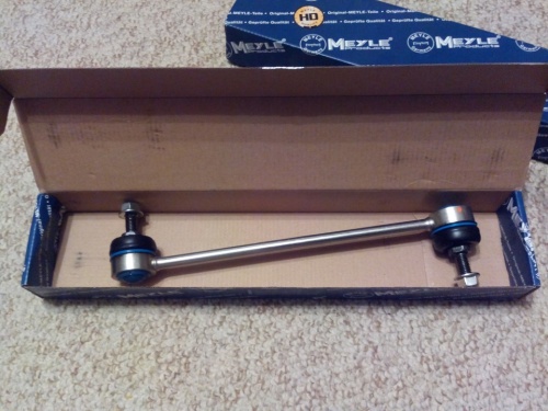 Стойка стаб SKODA FABIA 02-08-/POLO RUS пер STELLOX