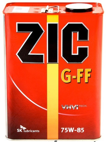 Масло тран ZIC 75W85 GFF GL4 4L