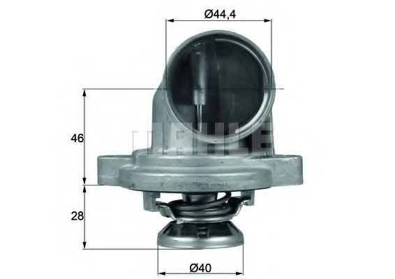 Термостат MB VITO 96-03 OM601 BEHR 6012030075=2.412.80