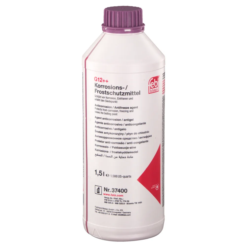 Антифриз FEBI сиренивый(сиреневый) 1.5L G12++ (конц)