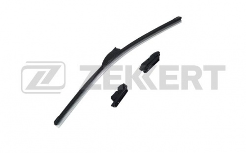 Щетка ст/очист 650mm ZEKKERT (бескаркас+универсальный крепеж)