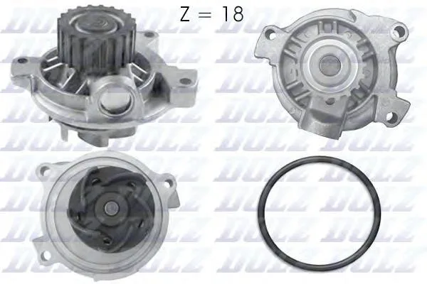 Насос водяной VW T4/LT/CRAFTER 5цил DOLZ