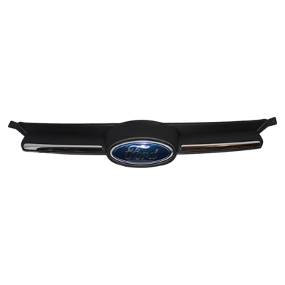 Решетка радиатора FORD FOCUS III 11-15 POLCAR (матовая+хром)