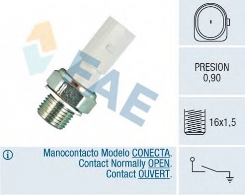 Датчик давл масла VAG FAE 12860