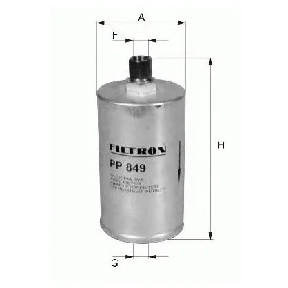 Фильтр топл VAG FILTRON WK834/1=WK853