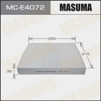 Фильтр салона VW POLO RUS MASUMA CU26010 (бум)