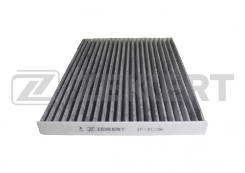 Фильтр салона NISSAN QASHQAI 07-/X-TRAIL T31 ZEKKERT (угольн)