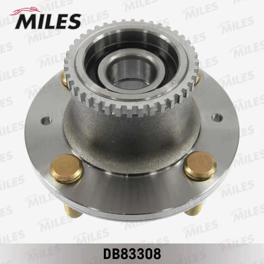 Подшипник ступичный CHEVROLET AVEO T200/T250/T255 зад MILES (со ступицей)