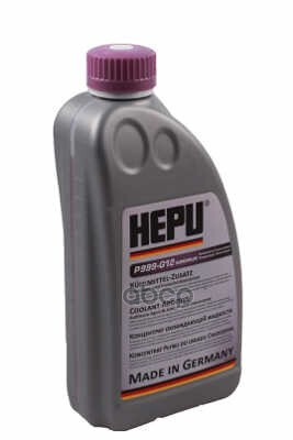 Антифриз HEPU G12evo (сирен/конц) 1.5L