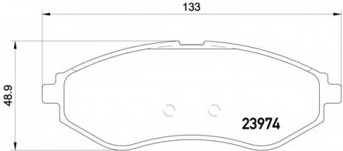 Колодки торм CHEVROLET COBALT(+abs)/AVEO T200/T250 пер HSB GDB3330=SP1158