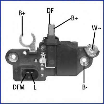 Реле зарядки BOSCH 130571