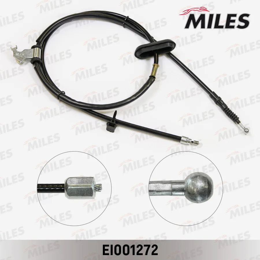 Трос ручника OPEL ASTRA J/CHEVROLET CRUZE лев MILES