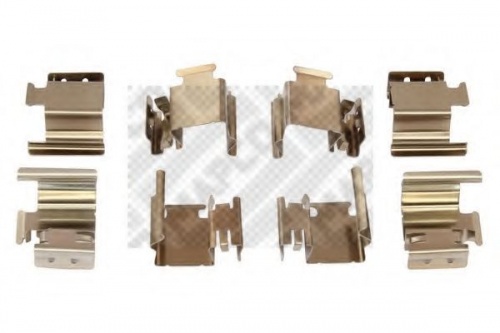 Р/к колодок MB SPRINTER/VW CRAFTER зад /TRANSIT 06- зад MAPCO PFK467 (для GDB1697/GDB1725/GDB1968)