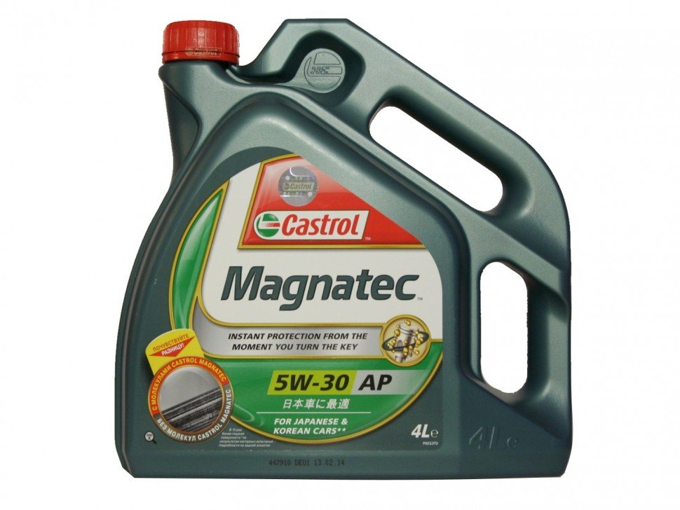 Масло мот CASTROL 5W30 MAGNATEC AP 4L