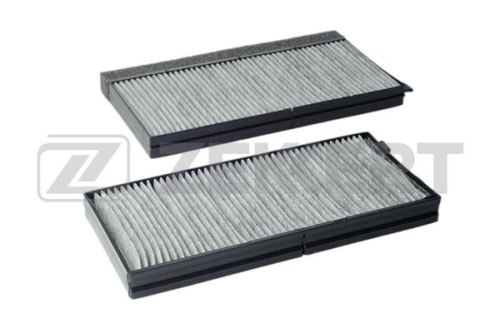 Фильтр салона KIA SPECTRA ZEKKERT CU25004-2KIT=K1282-2X (пара/уголь)