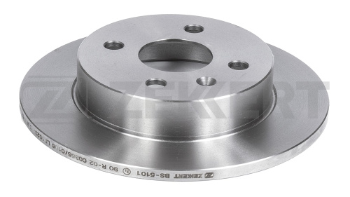 Диск торм OPEL ASTRA G/H/ZAFIRA зад ZEKKERT DF4050 (4болт, 240x10)