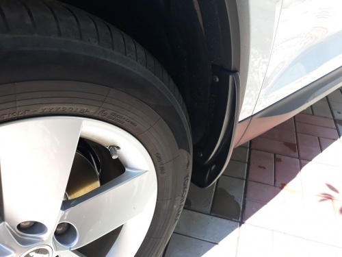 Брызговики SKODA KODIAQ пер OE