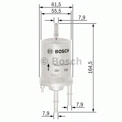 Фильтр топл VAG BOSCH WK69=3184000