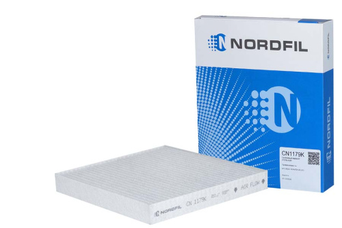 Фильтр салона HYUNDAI SONATA 14- NORDFIL (угольн)