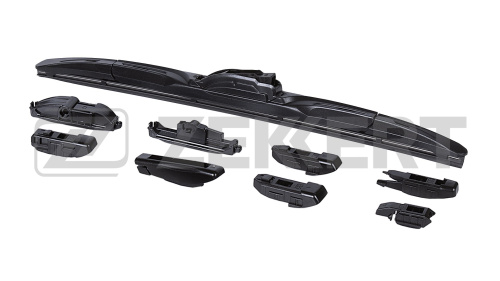 Щетка ст/очист 400mm ZEKKERT HYBRID (любой крепеж)