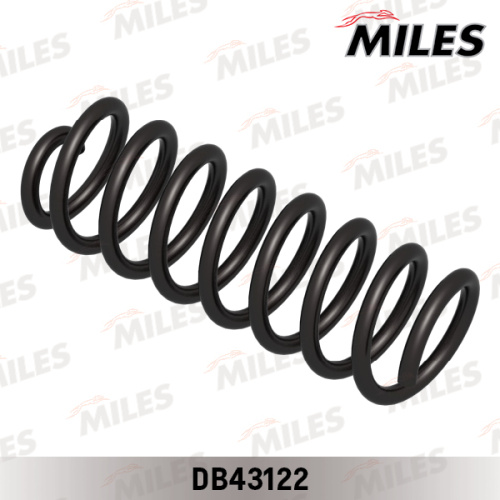 Пружина подвески RENAULT SANDERO 1.4-1.6 зад MILES (ПАРАМИ)