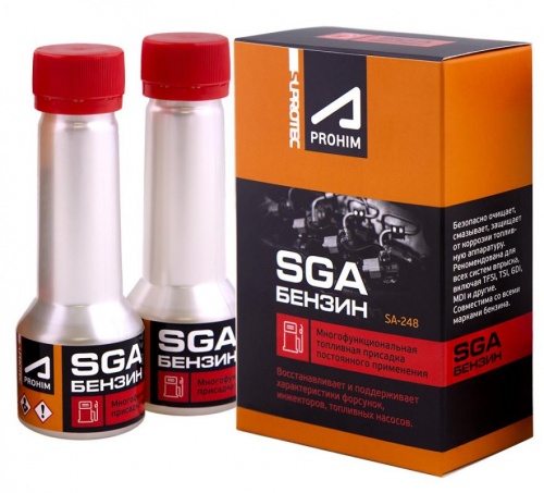 Присадка SUPROTEC Присадка к бензину SGA 50+50ml