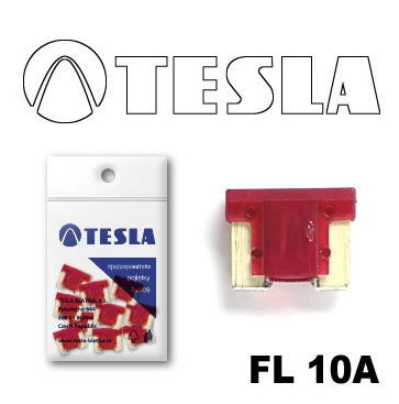 Предохранитель FL TESLA 10A (красн)