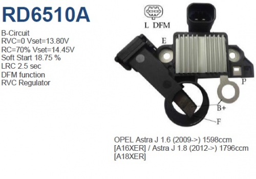 Реле зарядки GM ASTRA J/CRUZE/AVEO T300 1.6-1.8 UTM