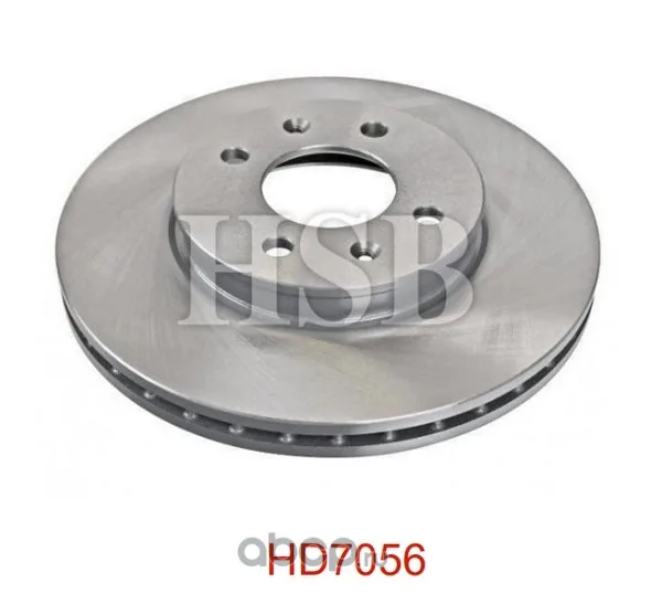 Диск торм HYUNDAI SOLARIS/KIA RIO IV 17- пер HSB