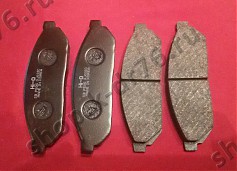 Колодки торм BYD F2 (FLYER) пер OE