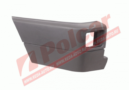 Бампер VW T4 90-96 зад лев часть TYG (+ птф)
