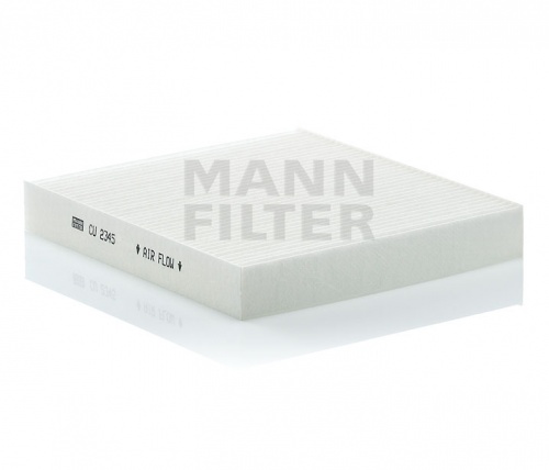 Фильтр салона NISSAN N16/P12/B10RS MANN CU2345 (бум)