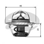 Термостат FORD/AMULET WAHLER