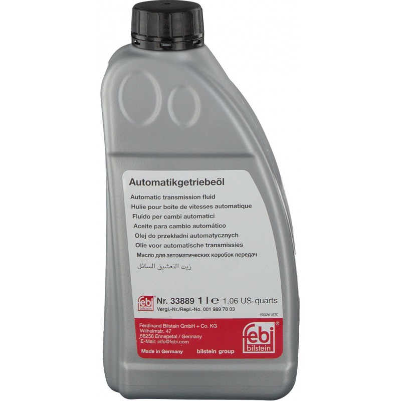 Масло тран FEBI ATF (синее) 1L (MB236.15)