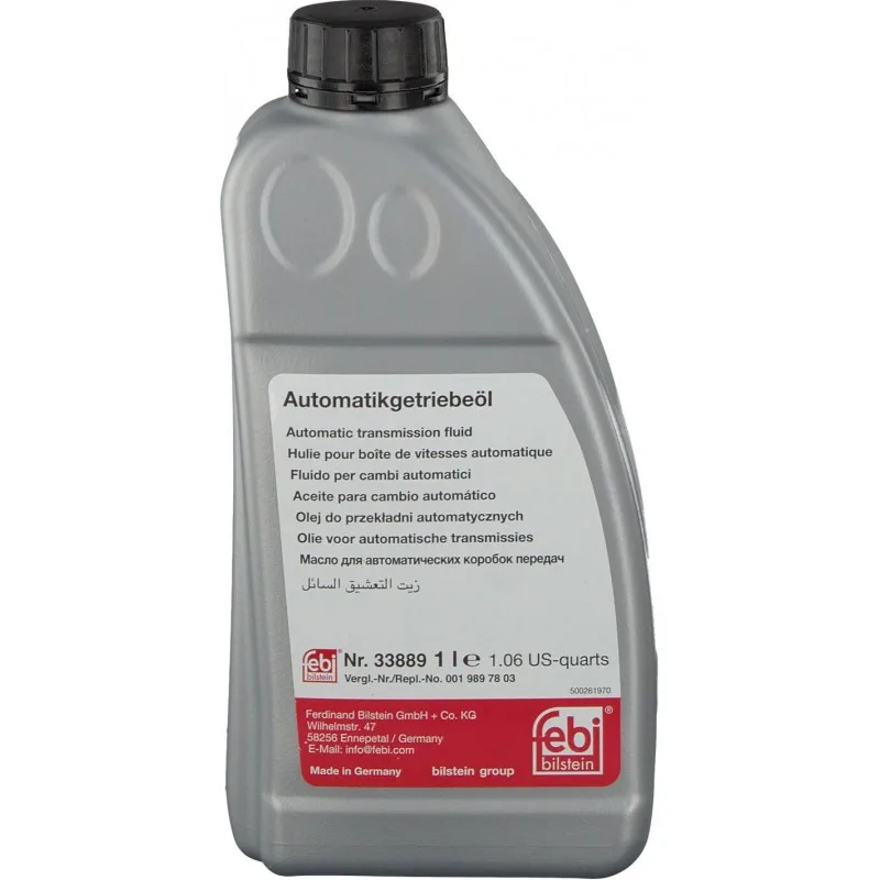 Масло тран FEBI ATF (синее) 1L (MB236.15)