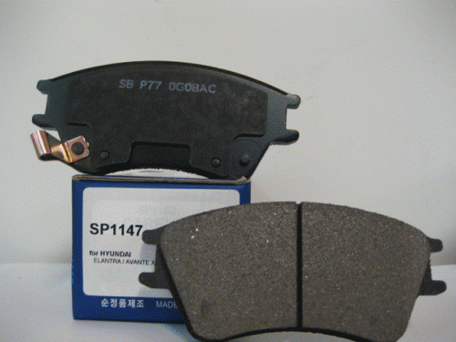 Колодки торм HYUNDAI ELANTRA пер SANGSIN PKA-017