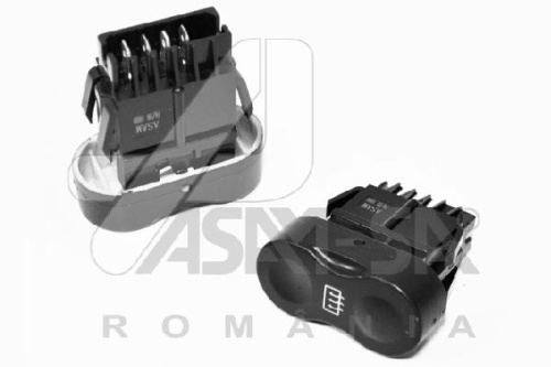 Кнопка RENAULT LOGAN II обогрева зад стекла ASAM (4 контакта)