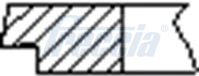 Кольца поршневые RENAULT 1.4-1.6 FRECCIA (79.5mm/1.5x1.5x2.5)