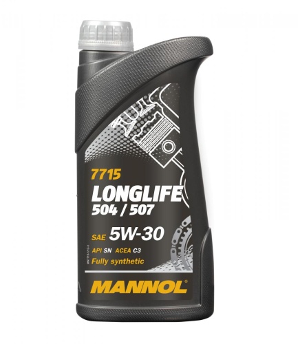 Масло мот MANNOL 5W30 504/507 5L