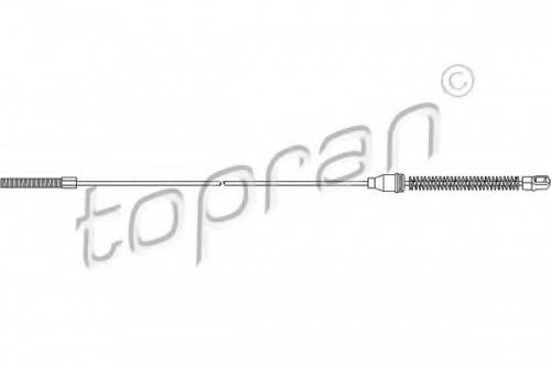 Трос ручника OPEL CORSA B прав HP