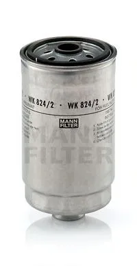 Фильтр топл MITSUBISHI/HYNDAI 02- MANN WK818/1=WK824/2=FCH05S=J1330514