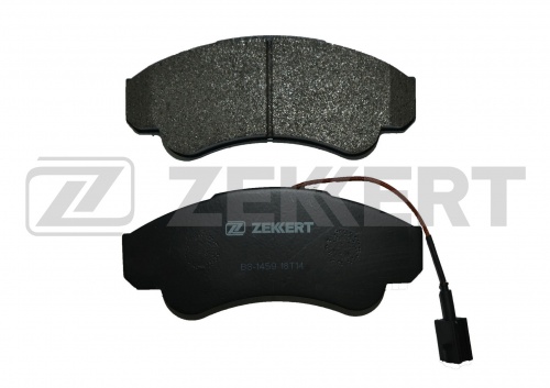 Колодки торм FIAT DUCATO 02-06- пер 16" MAXI ZEKKERT GDB1518 (+PFK502)