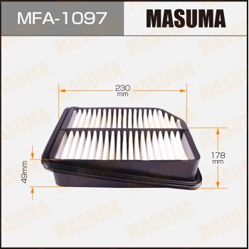 Фильтр возд SUZUKI GRAND VITARA 05-09 MASUMA C2330