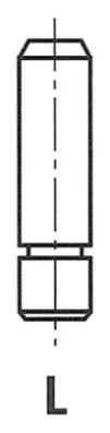 Направляющая клапана RENAULT FRECCIA (5.5x11.07x40.5)