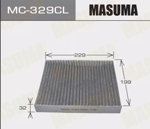 Фильтр салона NISSAN MASUMA CUK23003 (угольн)